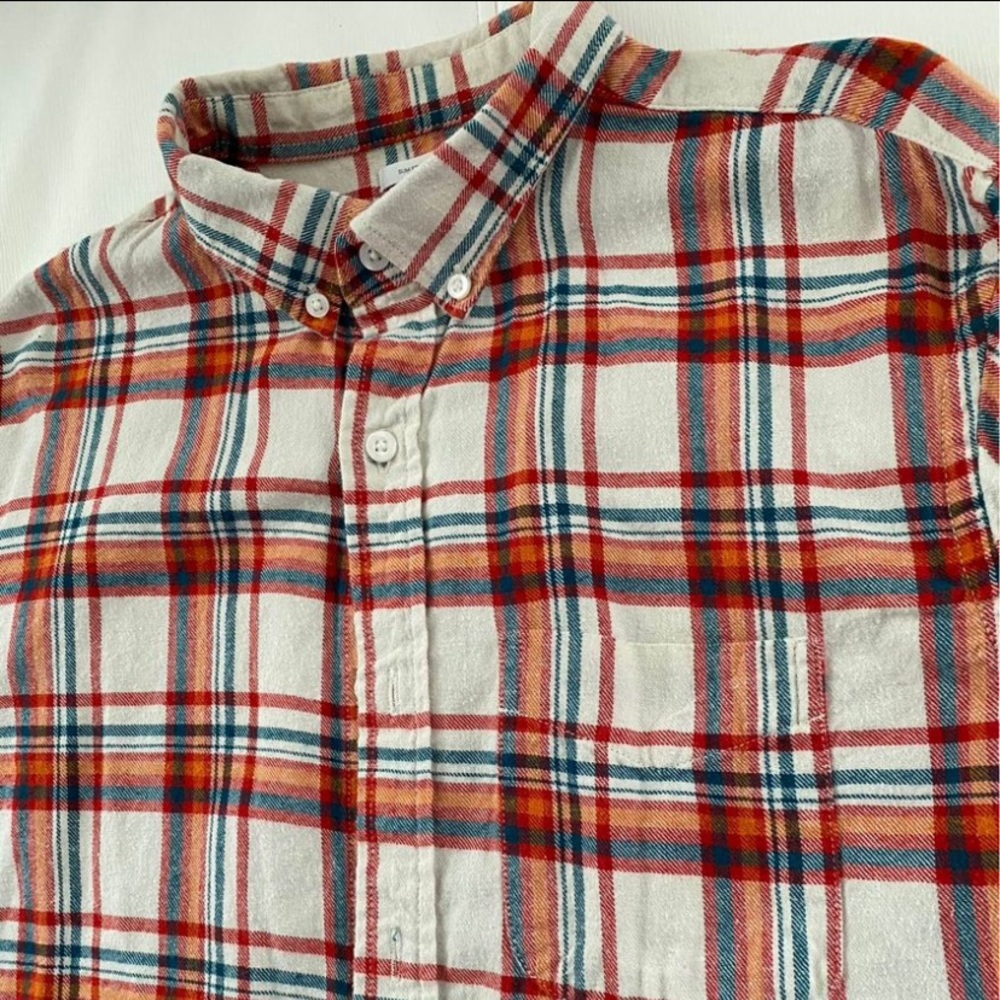 H&M Multi Colored Button Up Shirt